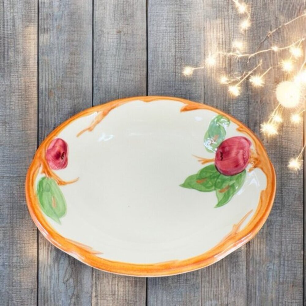 Vintage Franciscan Apple Pattern Bowl Dish Single USA Replacement Porcelain VTG